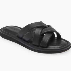 Madewell Black Leather Sandals